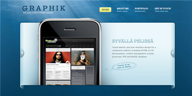 Fantastic Content Sliders for your Inspiration graphik.fi