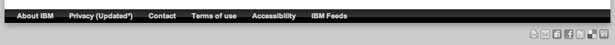 How to Build a Footer That Doesn’t Stink screenshot of the ibm's default footer