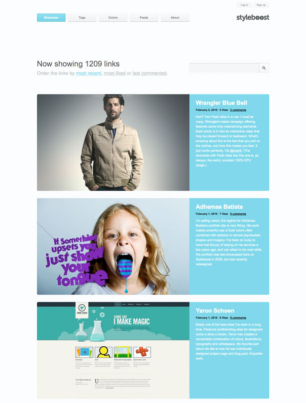 A Review of Consistent Designs on the Web styleboost