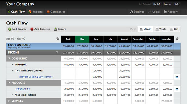 Showcase of Great Web App Interfaces Pulse App Interface
