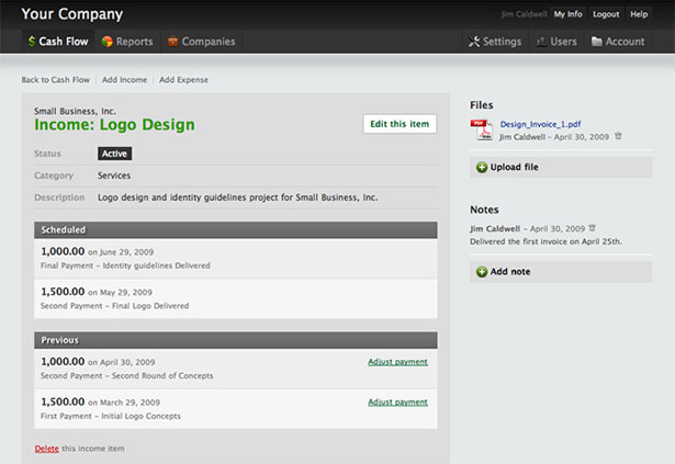 Showcase of Great Web App Interfaces Pulse App Interface