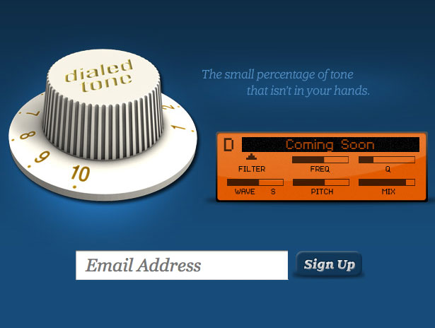 A Collection of "Coming Soon" Web Pages dialedtone