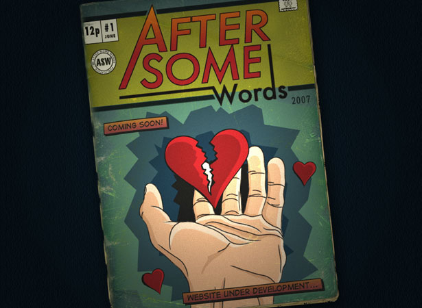 A Collection of "Coming Soon" Web Pages aftersomewords2