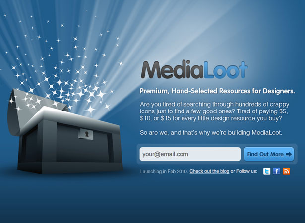 A Collection of "Coming Soon" Web Pages medialoot