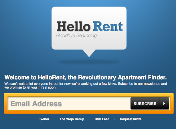 A Collection of "Coming Soon" Web Pages hellorent2