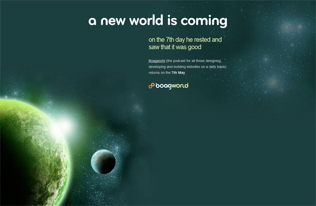 A Collection of "Coming Soon" Web Pages boagworld