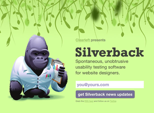 A Collection of "Coming Soon" Web Pages silverbackapp2
