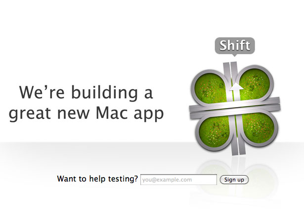 A Collection of "Coming Soon" Web Pages shift2