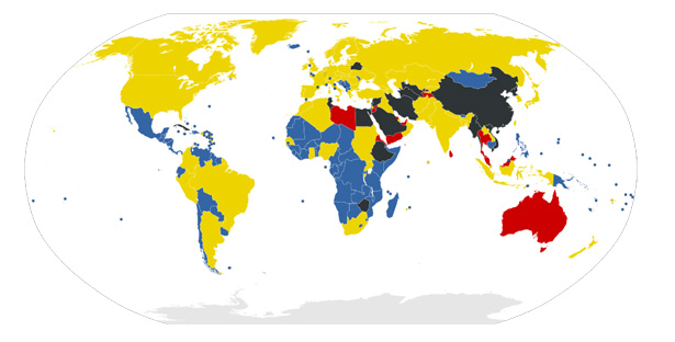 Free Speech and Freedom of Information: Advice for Bloggers internetcensorshipmap