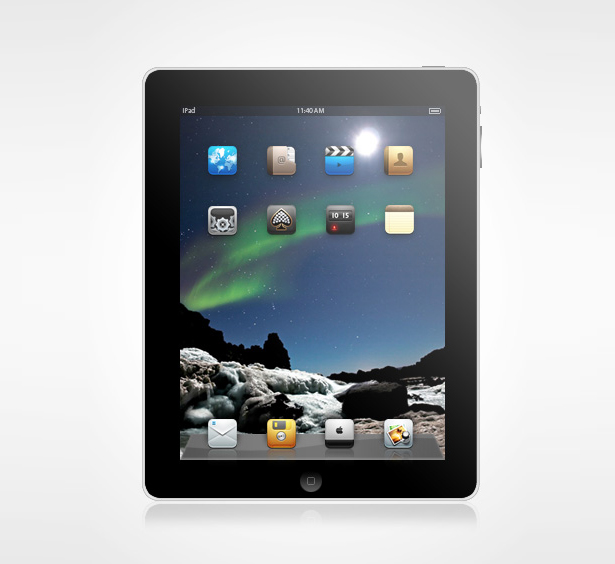 A Collection of Free iPad Icons, Tutorials and PSDs ipad tutorial2
