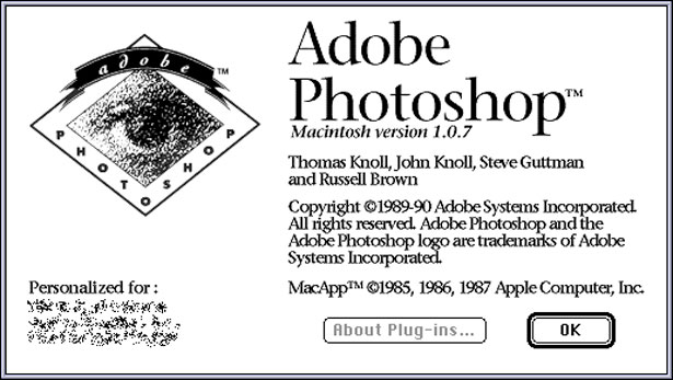 20 Years of Adobe Photoshop 107 mac
