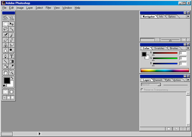 20 Years of Adobe Photoshop workspace4