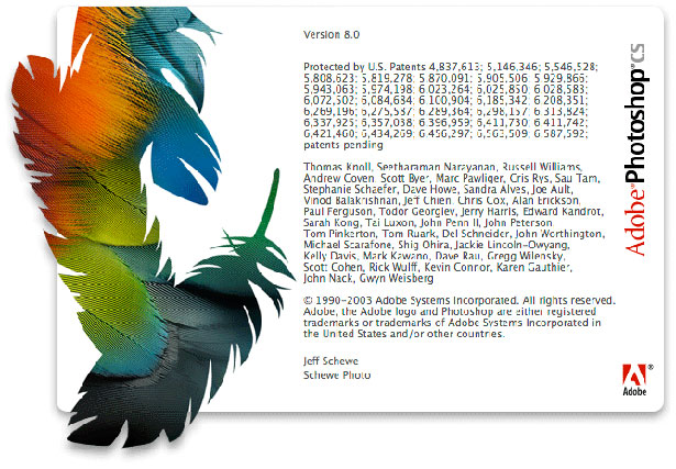 20 Years of Adobe Photoshop ps cs