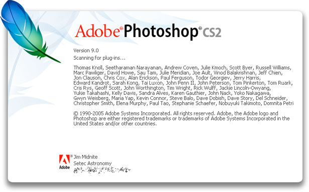 20 Years of Adobe Photoshop cs2load