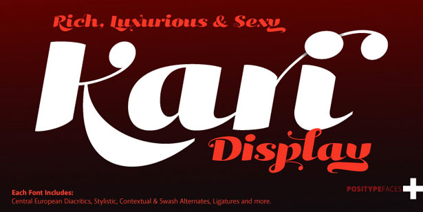 Beautiful curvy brush fonts for design 5 71
