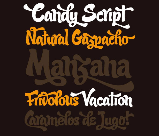 Beautiful curvy brush fonts for design 18 32