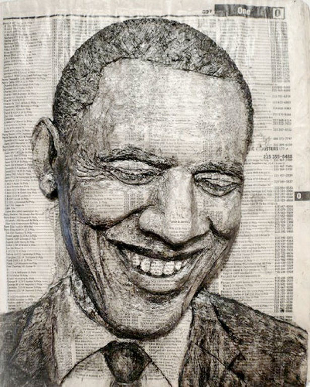 Unbelievable Celebrity Phone Book Carvings