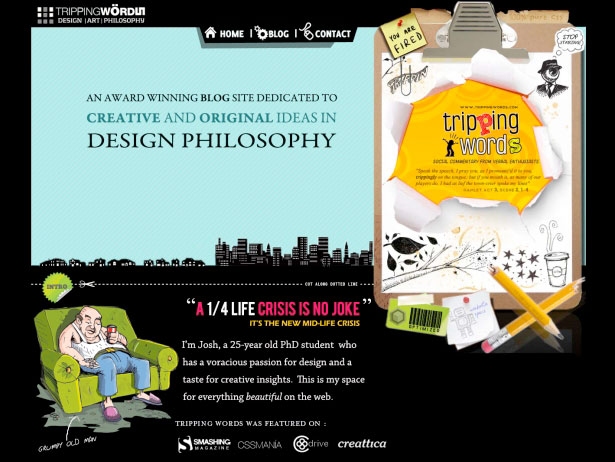 40 Excellent Websites Showcasing Expression Engine Tripping Words
