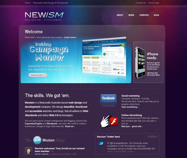 40 Excellent Websites Showcasing Expression Engine Newism