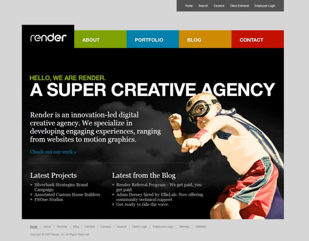 40 Excellent Websites Showcasing Expression Engine Render