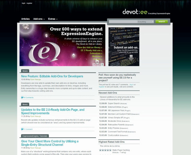 40 Excellent Websites Showcasing Expression Engine Devot:ee