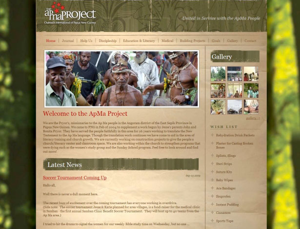 40 Excellent Websites Showcasing Expression Engine The ApMa Project