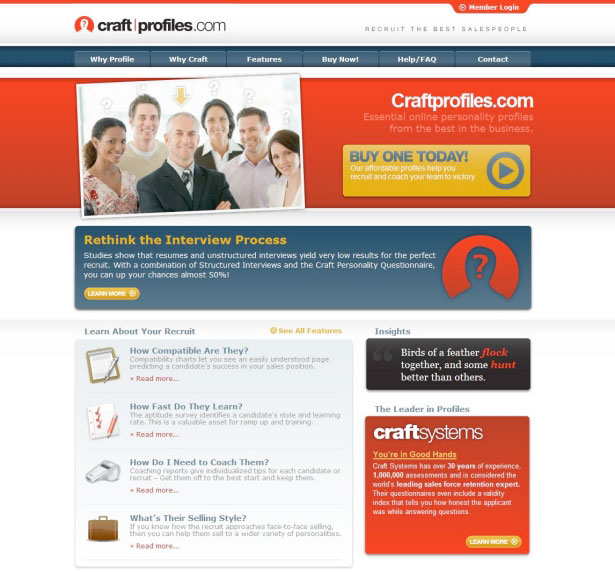 40 Excellent Websites Showcasing Expression Engine Craft Profiles