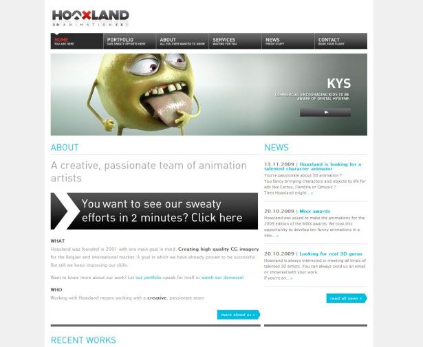 40 Excellent Websites Showcasing Expression Engine Hoaxland