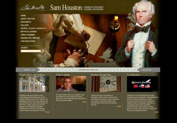 40 Excellent Websites Showcasing Expression Engine Sam Houston Project