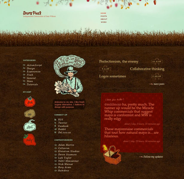 40 Excellent Websites Showcasing Expression Engine Story Pixel