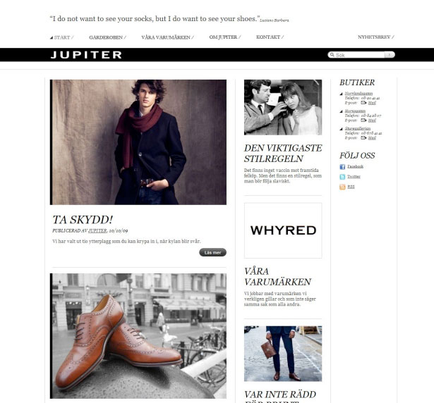 40 Excellent Websites Showcasing Expression Engine Jupiter