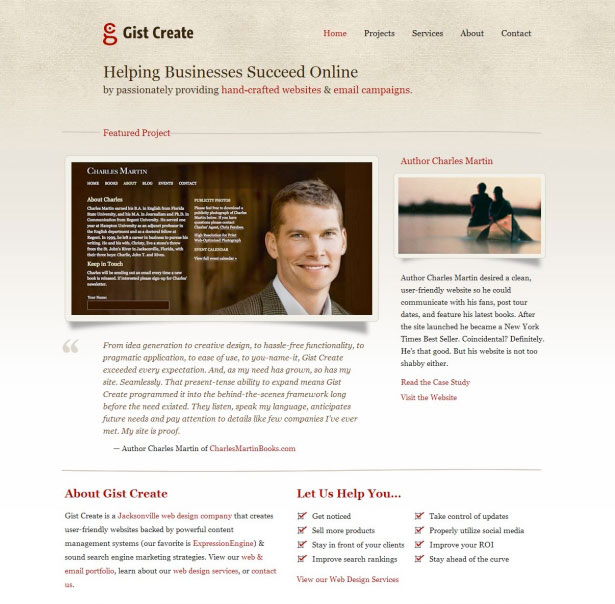 40 Excellent Websites Showcasing Expression Engine Gist Creative