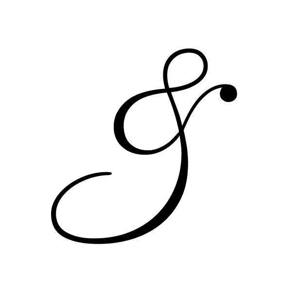 The History of the Ampersand and Showcase regencyscript