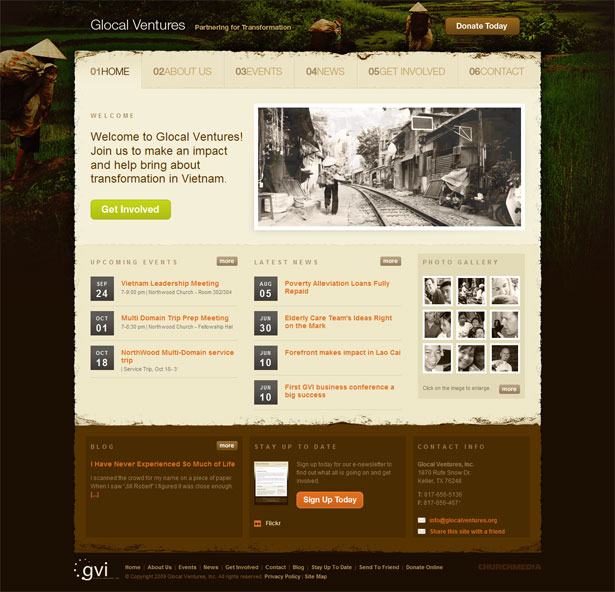 A World of Design Possibilities Chinese Website