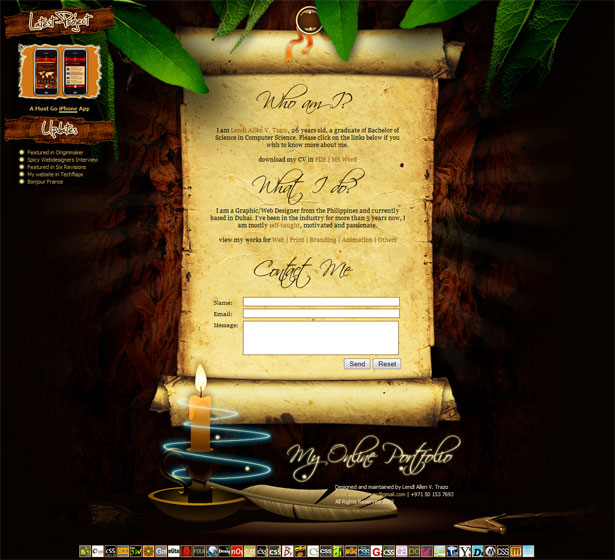 A World of Design Possibilities Jungle Theme Website