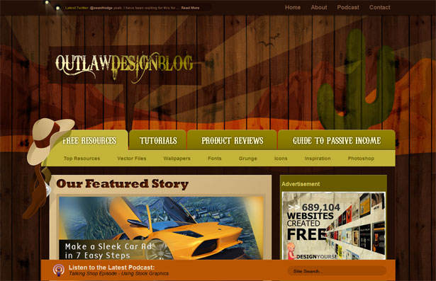 A World of Design Possibilities Outlaw Design Blog
