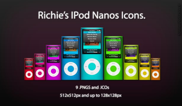 35 High Quality Apple Inspired Icons Richie's iPod Nano Icons