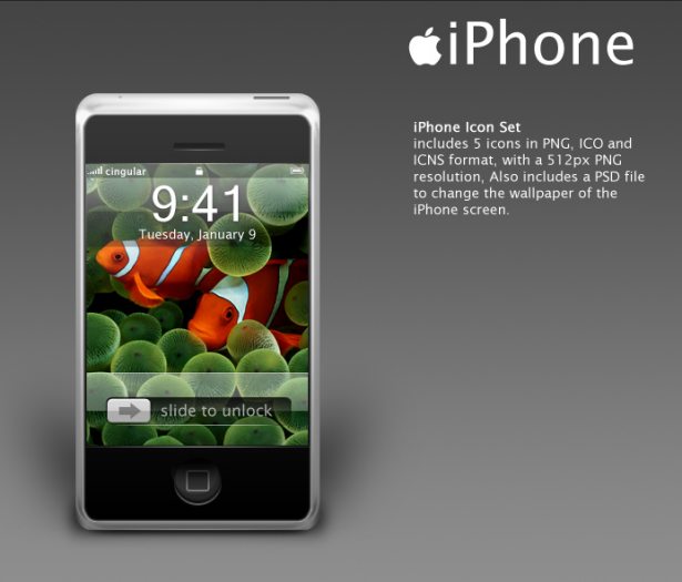 35 High Quality Apple Inspired Icons iPhone Icon