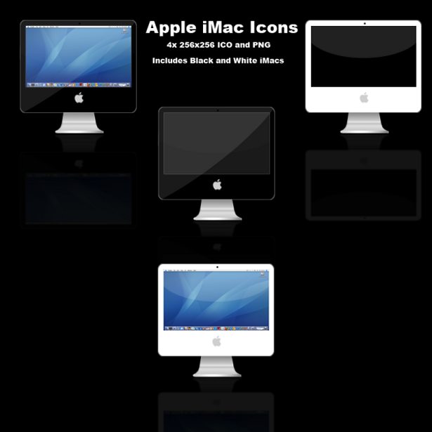 35 High Quality Apple Inspired Icons iMac Icons