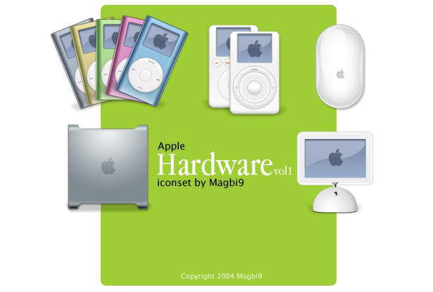 35 High Quality Apple Inspired Icons Apple Hardware Iconset