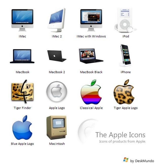 35 High Quality Apple Inspired Icons Apple Products Icons
