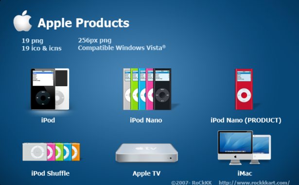 35 High Quality Apple Inspired Icons Apple Products
