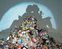 Non-Trashy Recycled and Trash Art thumb 150