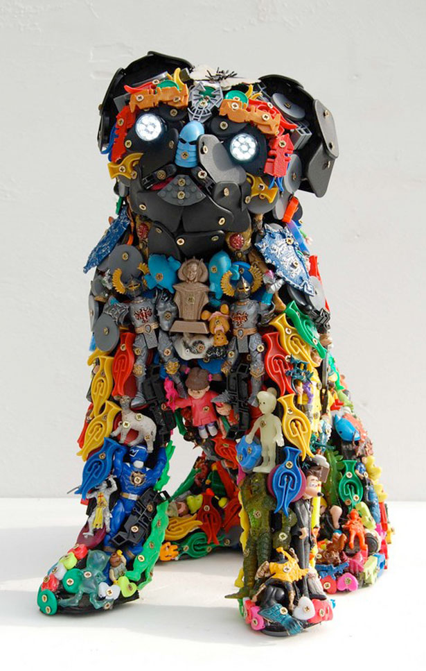 Non-Trashy Recycled and Trash Art Robert Bradford8
