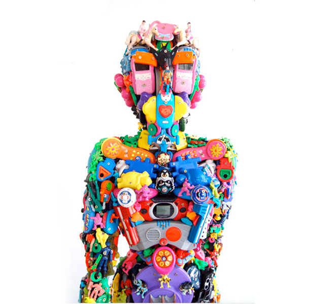 Non-Trashy Recycled and Trash Art Robert Bradford1