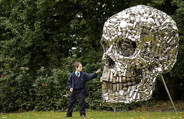 Non-Trashy Recycled and Trash Art Subodh Gupta 1010596i