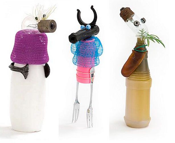 Non-Trashy Recycled and Trash Art beesten31