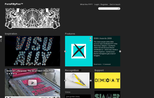 24 Clever Website Designs That Combine jQuery and Illustration scr formfiftyfive1