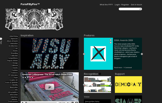 24 Clever Website Designs That Combine jQuery and Illustration scr formfiftyfive2