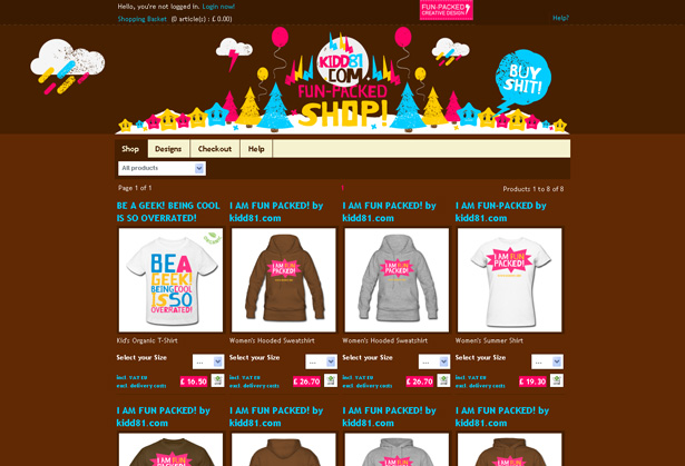 24 Clever Website Designs That Combine jQuery and Illustration scr kidd813